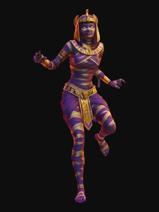 3D model for Gilded Wrappings of the Pharaoh 2