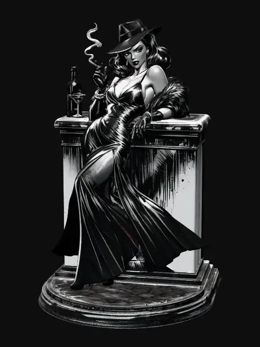 3D model for Femme Fatale 0020