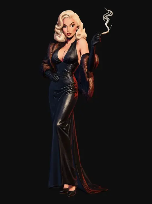 3D model for FemmeFatale-0050A