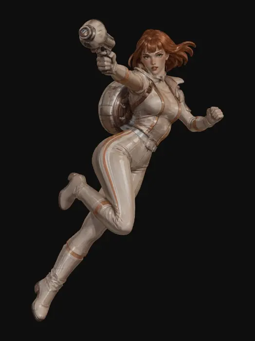 3D model for Nebula Gunner