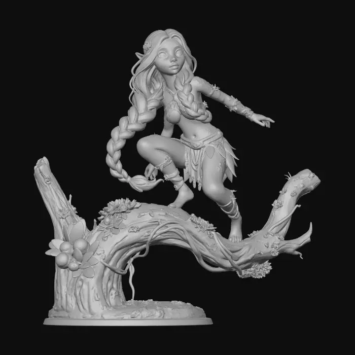 3D model for Forest Sprite 18A