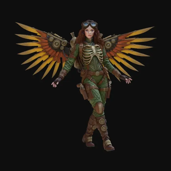 3D model for Steamwing Aviator