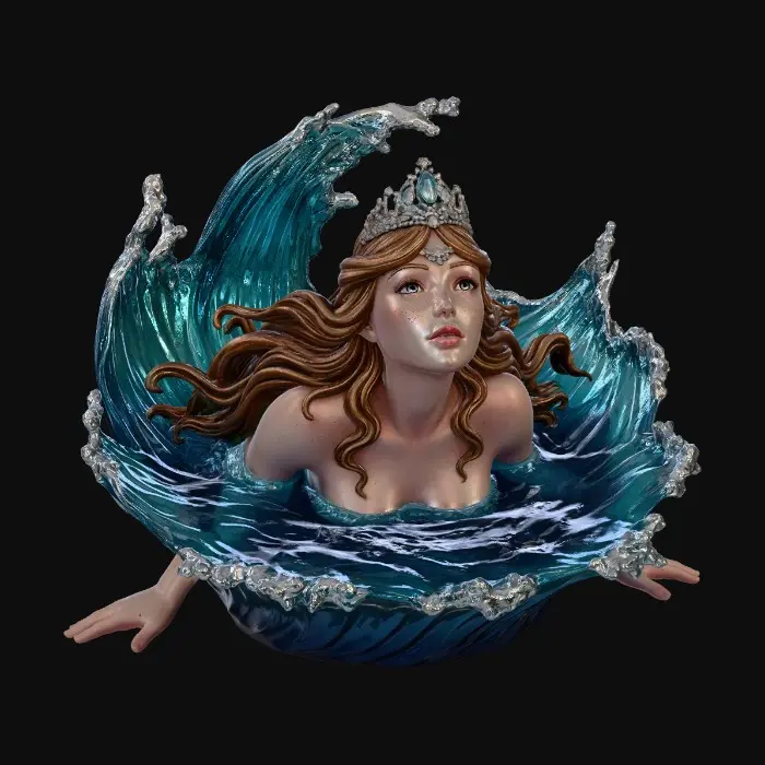 3D model for Mermaid-0001B