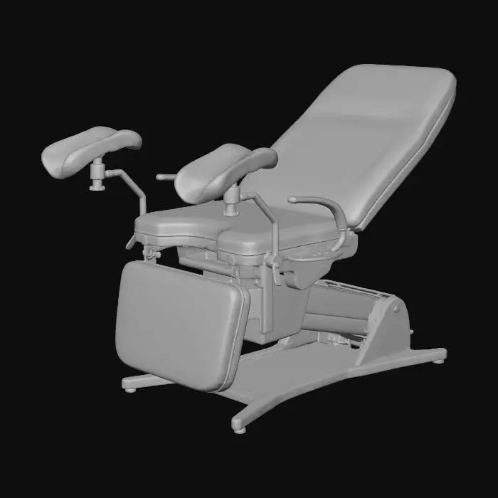 3D model for gyn chair