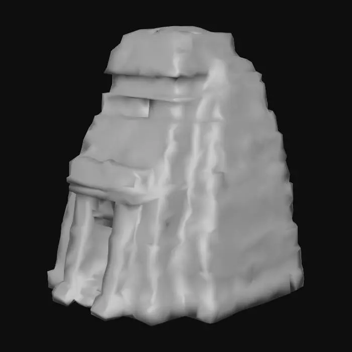 3D model for Temple of the Lost Jungle