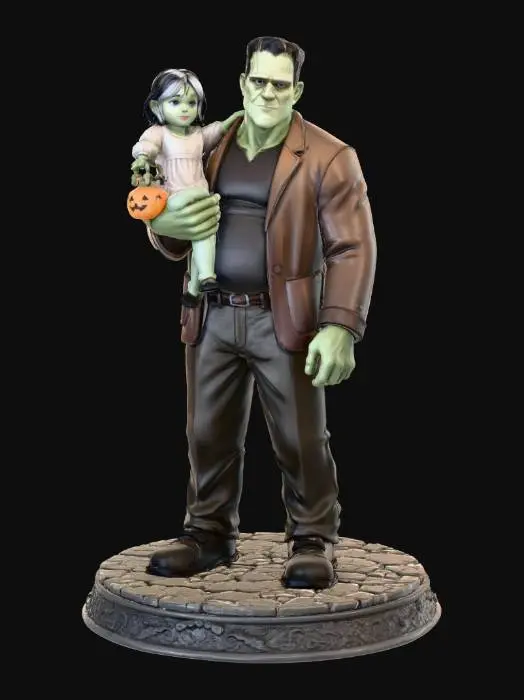 3D model for Trick or Treat, #Halloween2025#