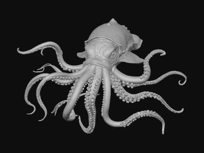 3D model for Kraken Depths