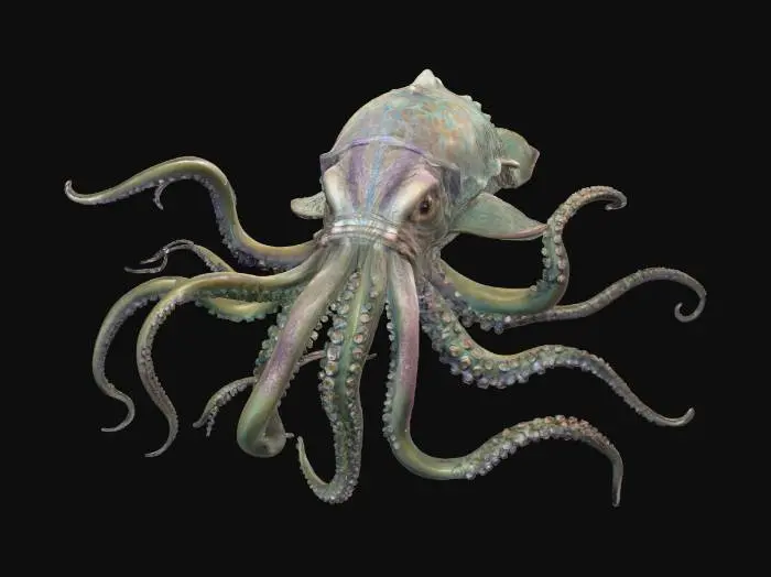 3D model for Kraken Depths