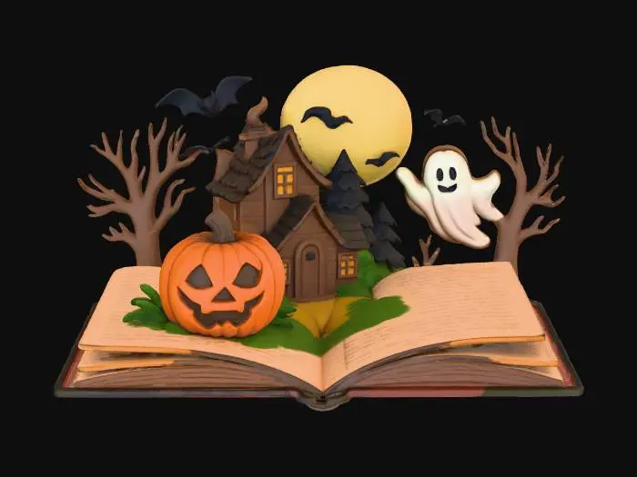 3D model for Haunted Tales, #Halloween2025#