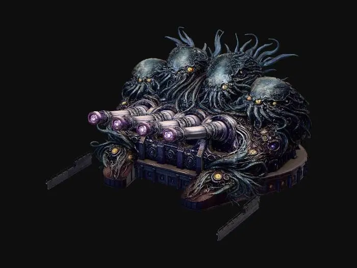 3D model for The Abyssal Battery