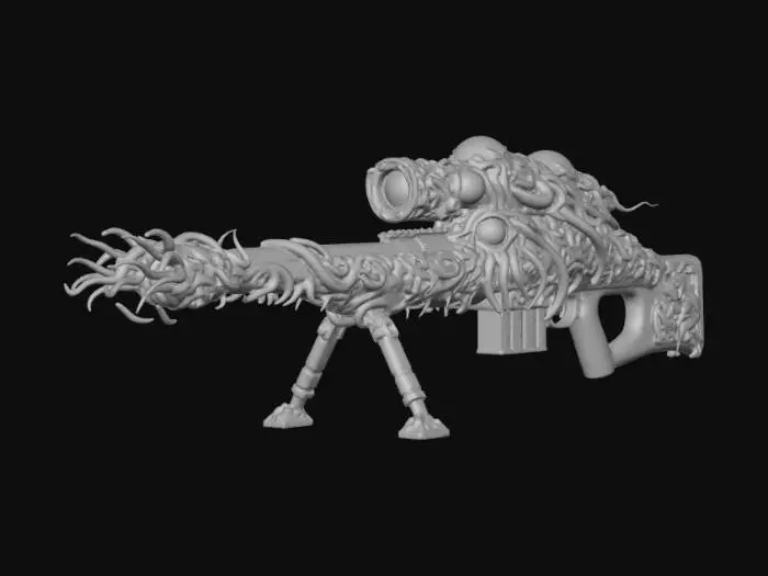 3D model for Eyebound Sniper Rifle