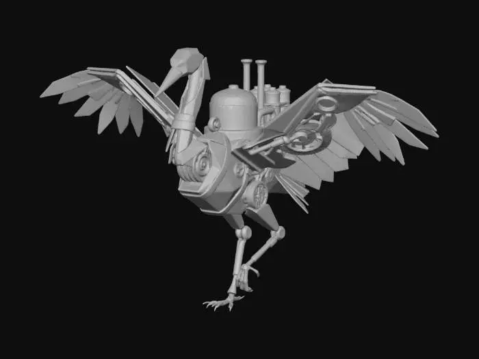 3D model for Karakuri Crane