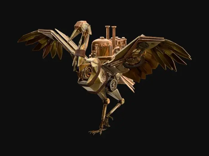 3D model for Karakuri Crane