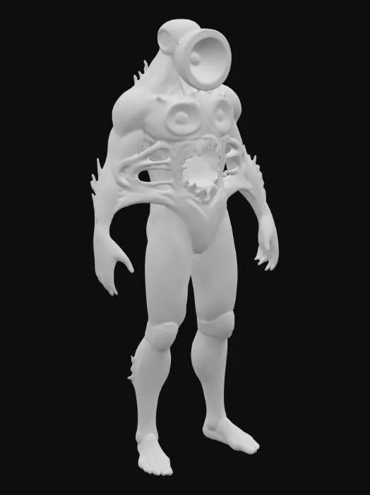 3D model for Echo Beast, #PBR#