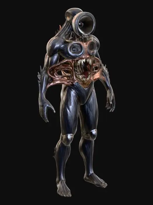 3D model for Echo Beast, #PBR#