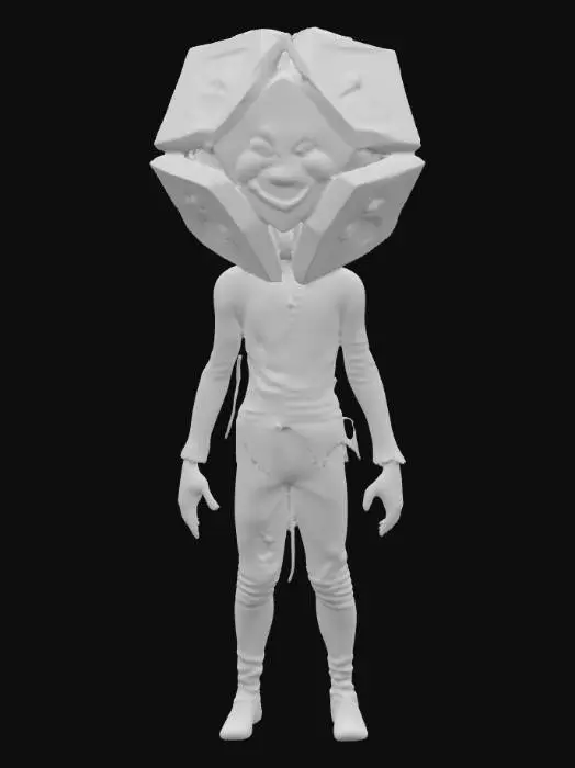 3D model for Cube Emotions, #PBR#