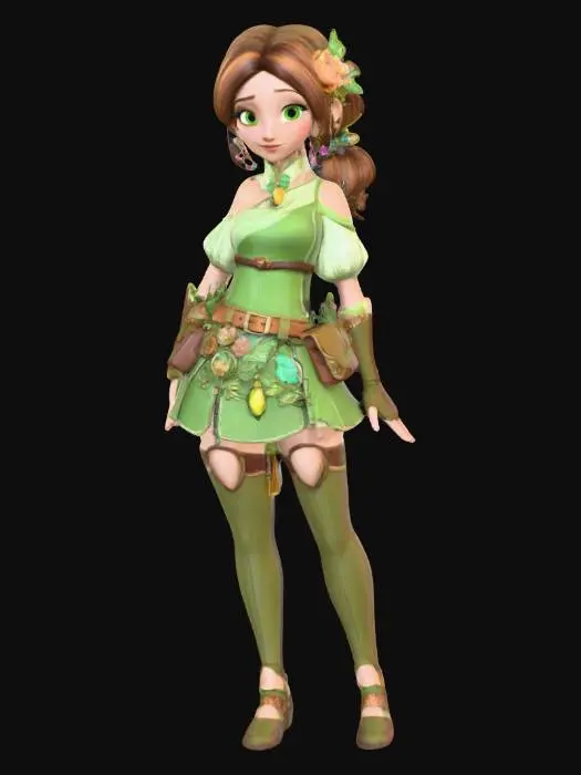 3D model for Forest Healer