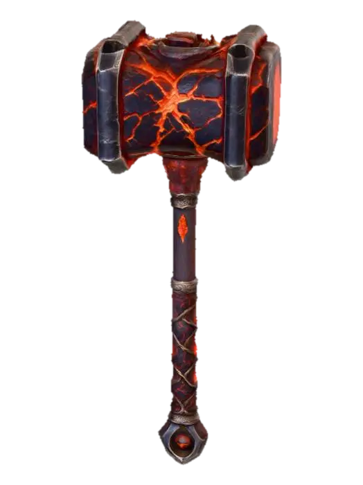 Model 3D Inferno Hammer, dijana oleh AI