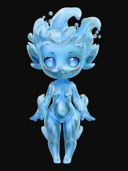 3D model for Aquatic Sprite