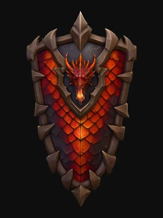 3D model for Dragon's Emblem