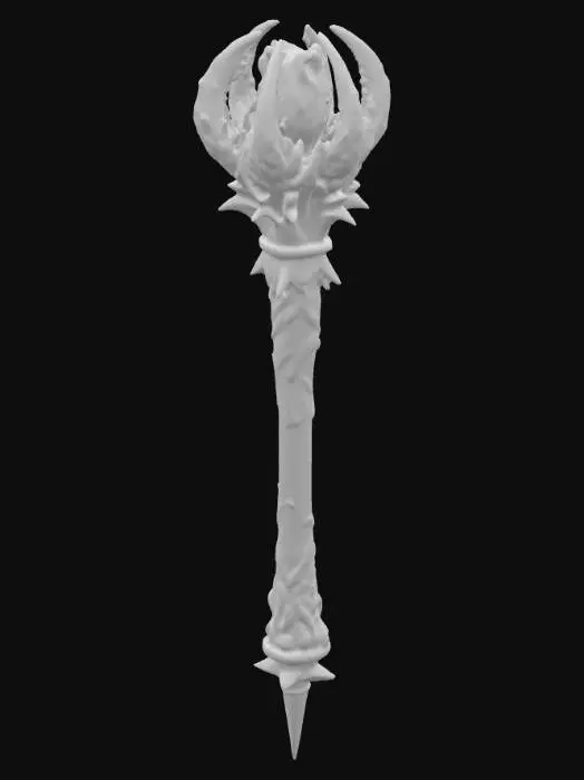 3D model for Inferno Scepter