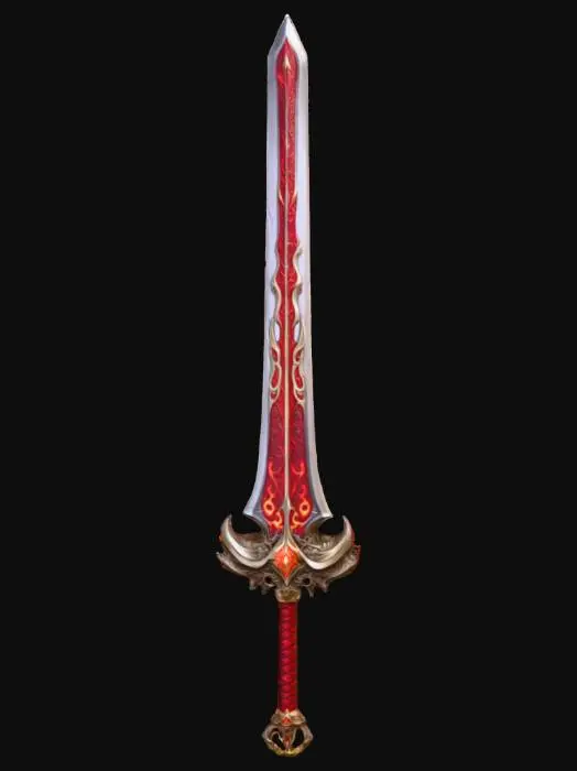 3D model for Blazing Inferno Blade