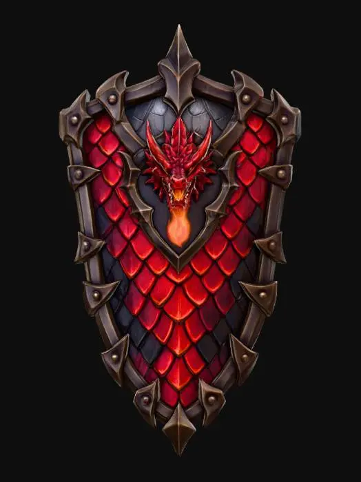 3D model for Dragonfire Shield