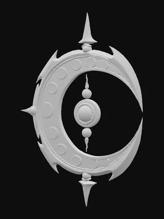 3D model for Lunar Eclipse Emblem