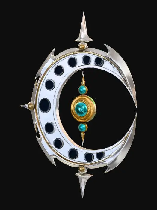 3D model for Lunar Eclipse Emblem