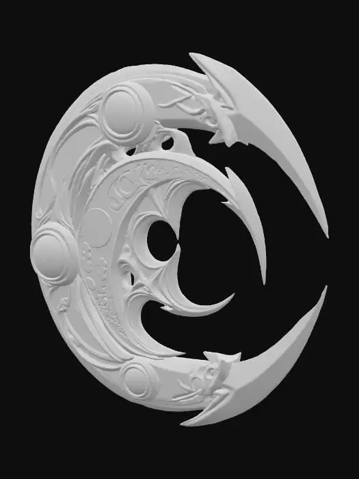 3D model for Lunar Emblem