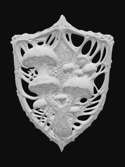 3D model for Mushroom Shield