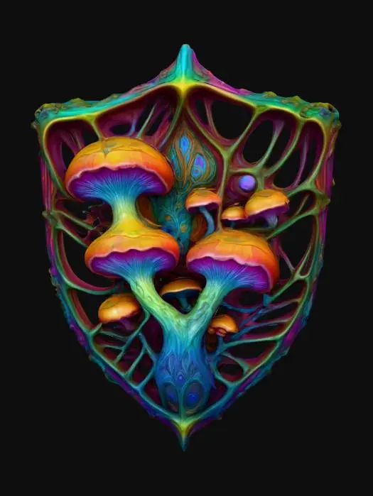 3D model for Mushroom Shield