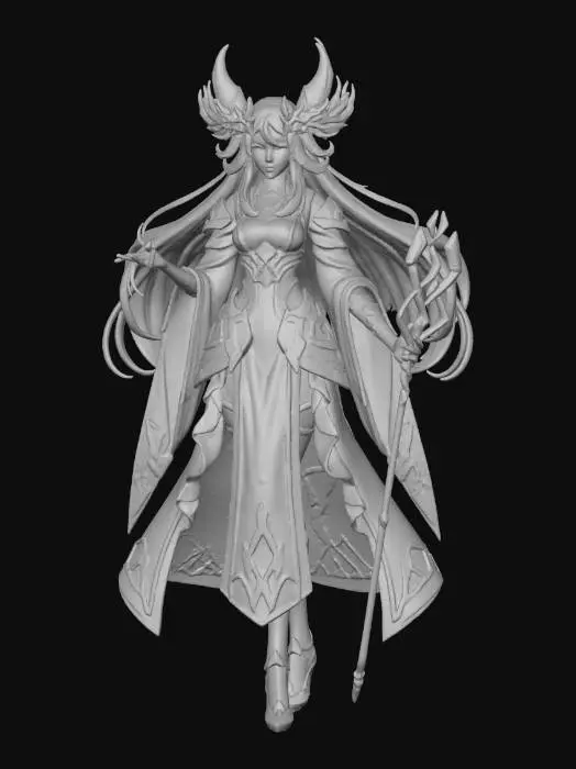 3D model for Starlight Sorceress