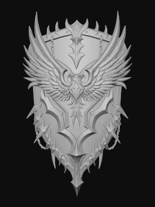 3D model for Eternal Phoenix Crest