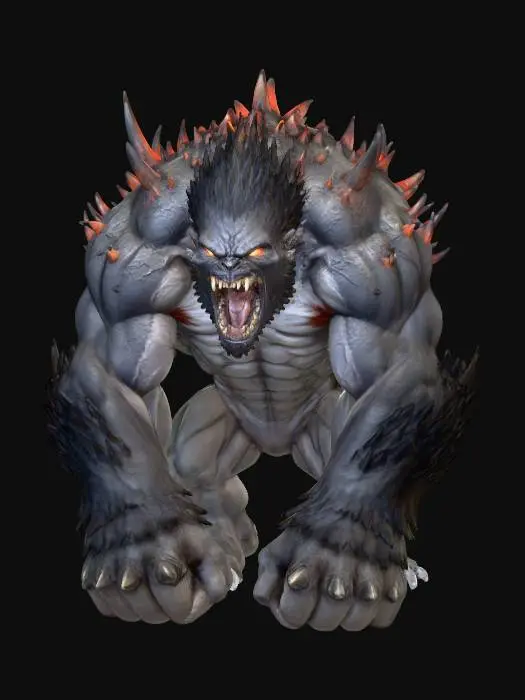 3D model for Gorilla Rampage, #villain#