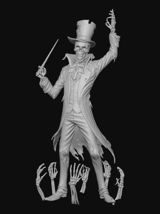 3D model for The Bone Conductor, #villain#
