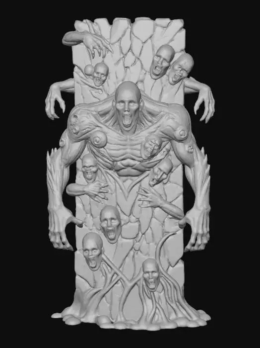 3D model for Conjured Agony, #villain#