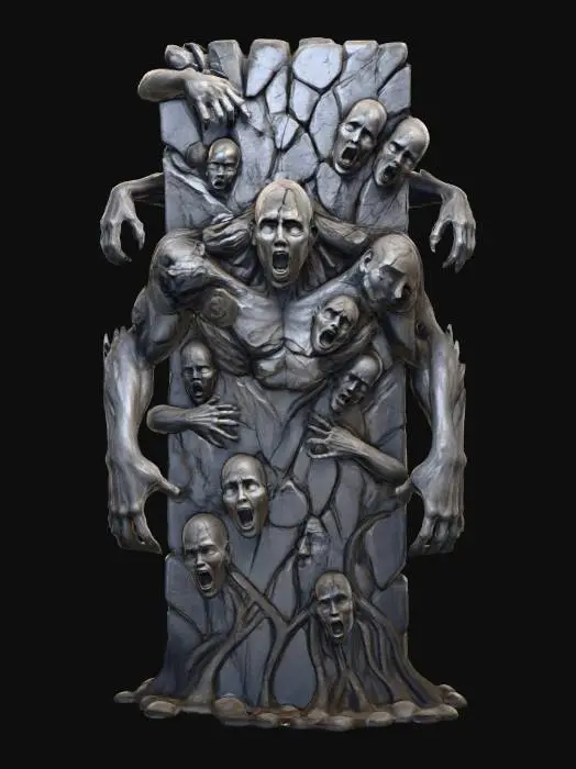 3D model for Conjured Agony, #villain#