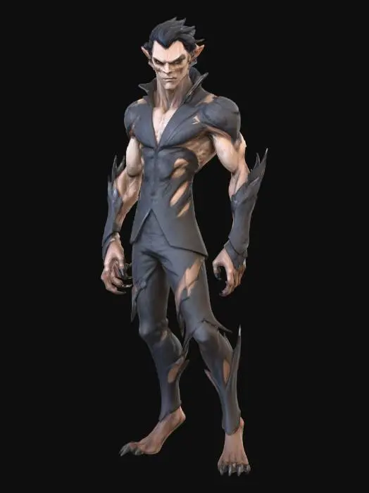 3D model for Nightshade Beast