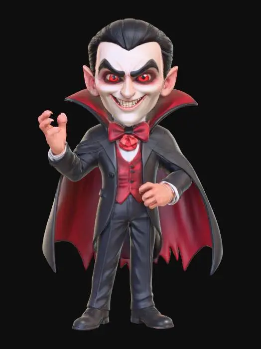 3D model for Vampire Mischief, #Halloween2025#
