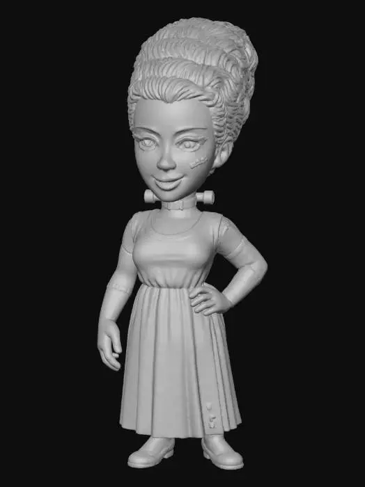 3D model for Green Bride, #Halloween2025#