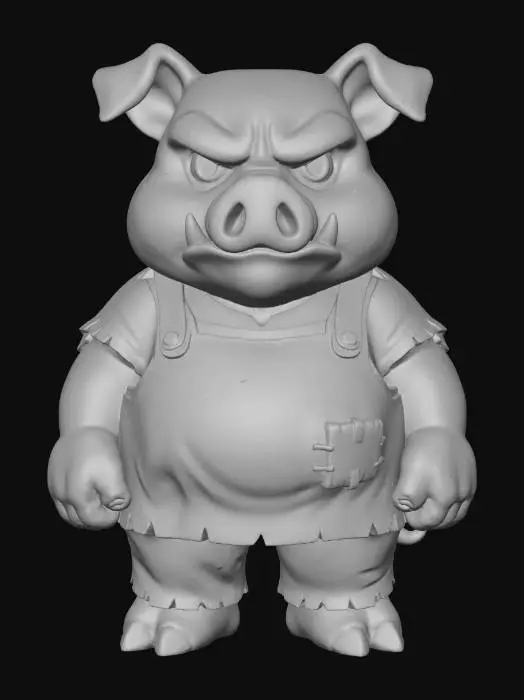 3D model for Gruff Piggy, #Halloween2025#