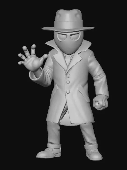 3D model for Shadowed Enigma, #Halloween2025#