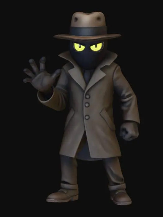 3D model for Shadowed Enigma, #Halloween2025#