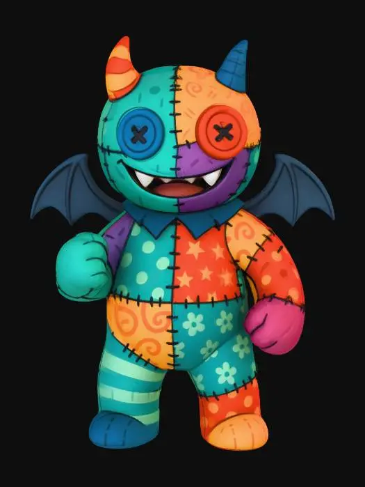 3D model for Patchwork Demon, #Halloween2025#