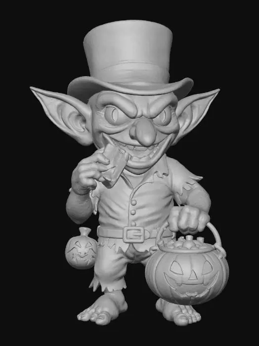 3D model for Goblin Treats, #Halloween2025#