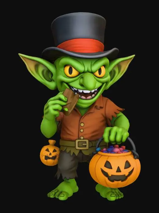 3D model for Goblin Treats, #Halloween2025#