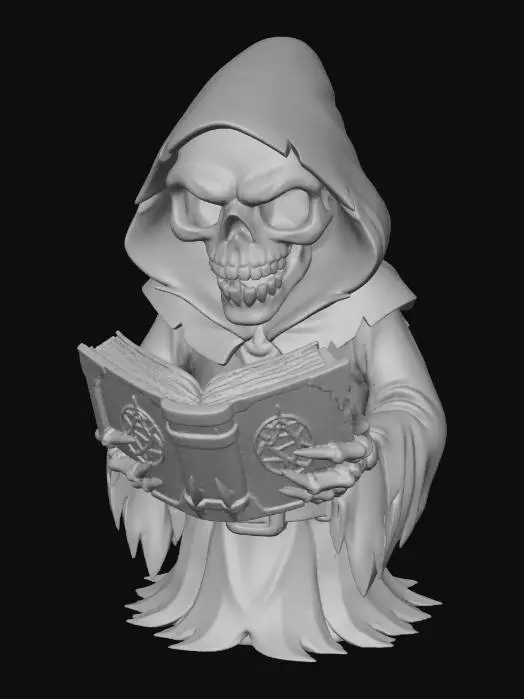 3D model for Reaper's Tome, #Halloween2025#