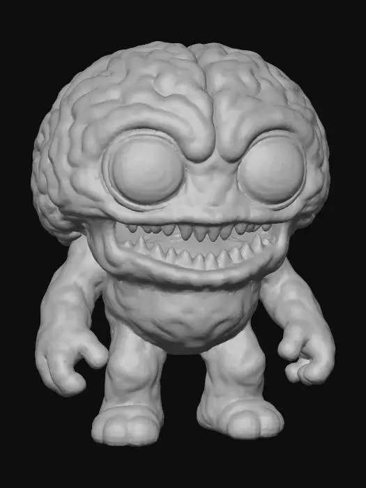 3D model for Whimsical Brainy Beast