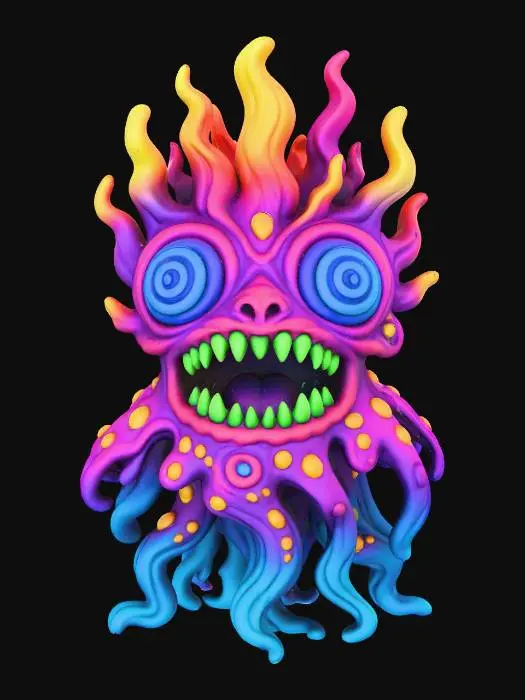 3D model for Whimsical Frenzy